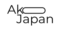 AkoJapan logo, the official website of American artist Gina Keatley documenting her artistic life and work in Akō, Japan.
